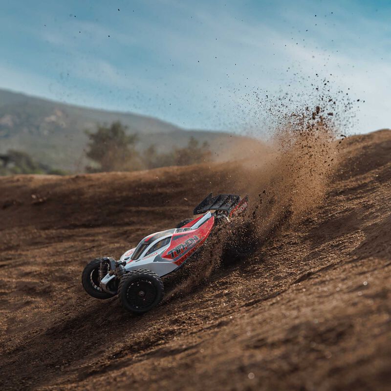 TYPHON GROM 4x4 SMART Small Scale Buggy Red/White - Xtreme RC