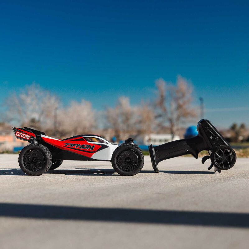 TYPHON GROM 4x4 SMART Small Scale Buggy Red/White - Xtreme RC