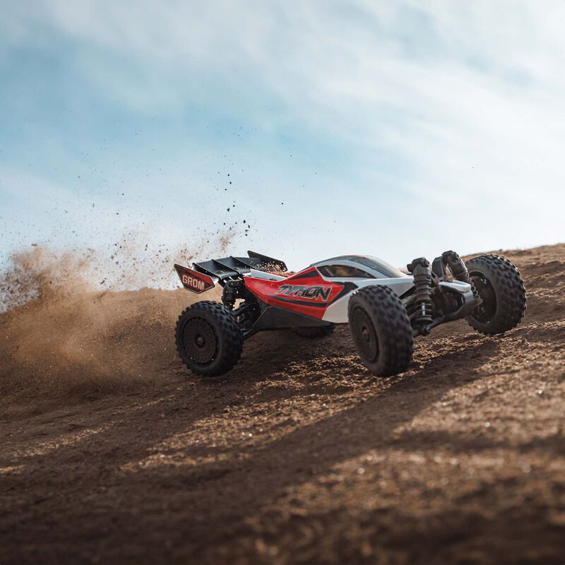 TYPHON GROM 4x4 SMART Small Scale Buggy Red/White - Xtreme RC