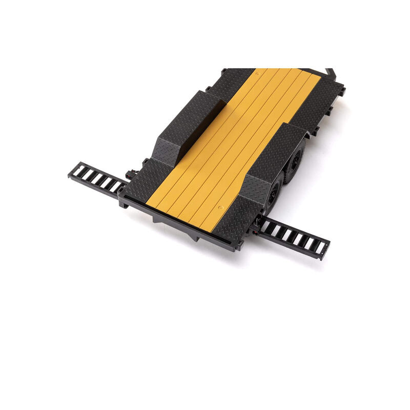 SCX24 Flat Bed Vehicle Trailer with LED Taillights:1/24th - Xtreme RC