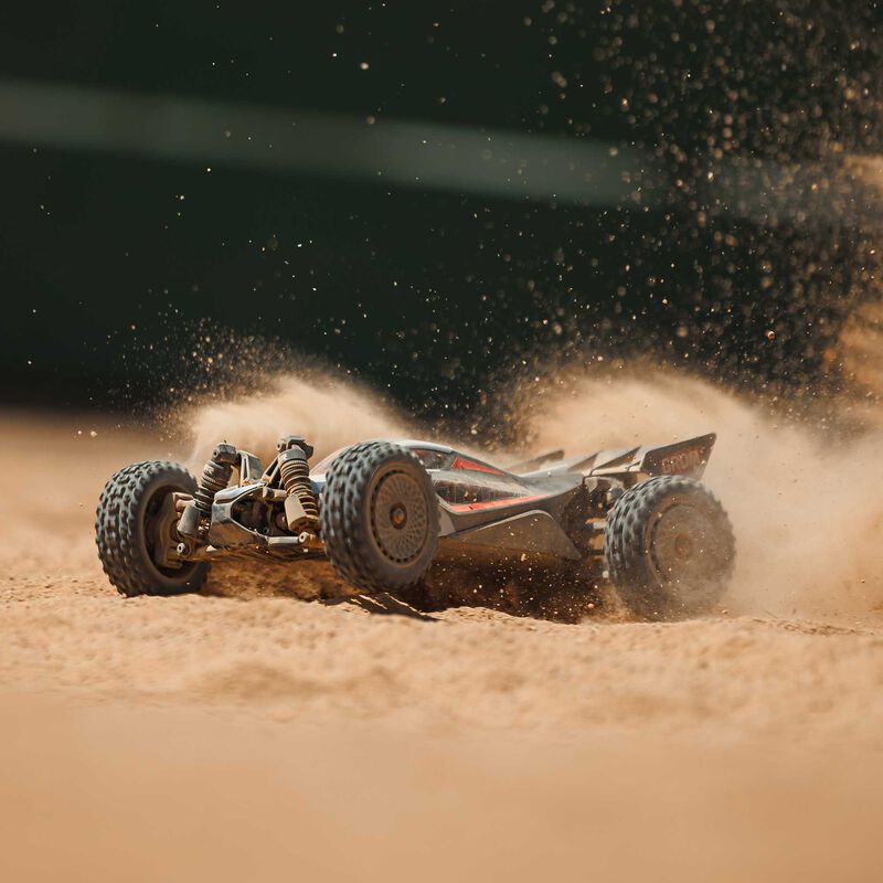 TYPHON GROM 4X4 223S BLX BRUSHLESS SMALL SCALE BUGGY RTR WITH DSC, SILVER - Xtreme RC