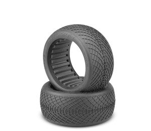 J Concepts Ellipse Aqua 2 Compound (Soft) Tires (2), fits 4.0" 1/8th Truck (Truggy) Wheels - Xtreme RC