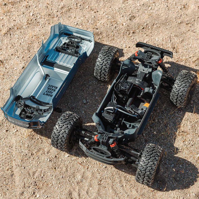1/10 BIG ROCK 4X4 223S BLX BRUSHLESS STREET TRUCK RTR WITH DSC, (Blue) - Xtreme RC