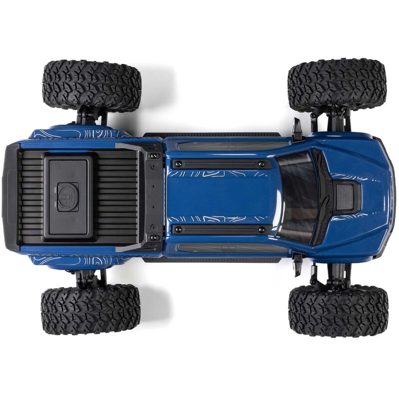 1/10 BIG ROCK 4X4 223S BLX BRUSHLESS STREET TRUCK RTR WITH DSC, (Blue) - Xtreme RC