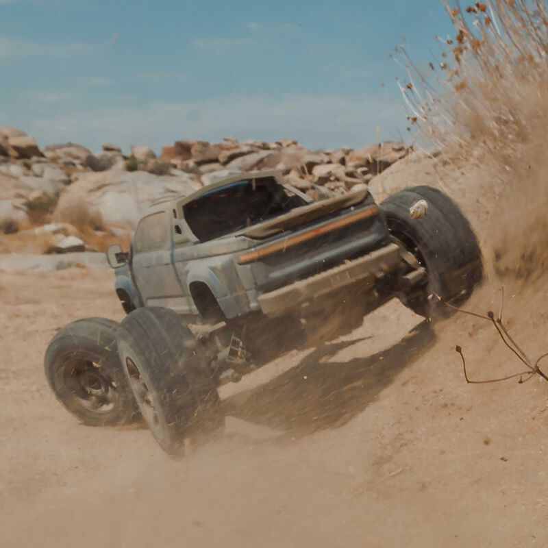 1/10 BIG ROCK 4X4 223S BLX BRUSHLESS STREET TRUCK RTR WITH DSC, (Blue) - Xtreme RC