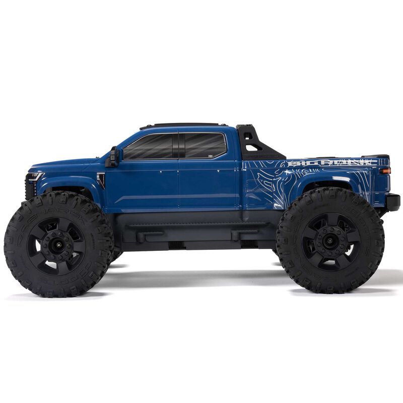 1/10 BIG ROCK 4X4 223S BLX BRUSHLESS STREET TRUCK RTR WITH DSC, (Blue) - Xtreme RC