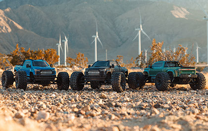 1/10 BIG ROCK 4X4 223S BLX BRUSHLESS STREET TRUCK RTR WITH DSC, (Blue) - Xtreme RC