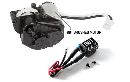 SCX24 2019 Jeep Wrangler JLU CRC, Green: 1/24 4WD RTR - Xtreme RC