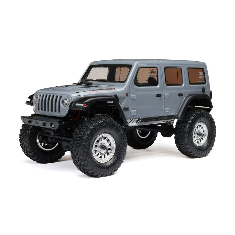 SCX24 2019 Jeep Wrangler JLU CRC, Gray: 1/24 4WD RTR - Xtreme RC