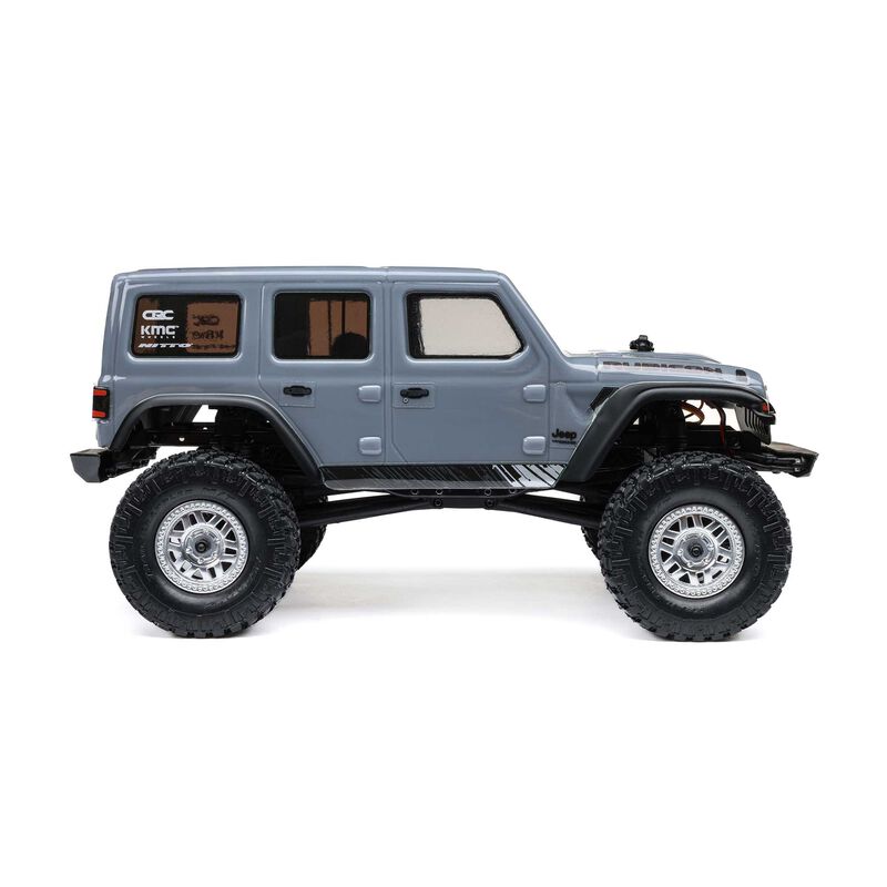 SCX24 2019 Jeep Wrangler JLU CRC, Gray: 1/24 4WD RTR - Xtreme RC