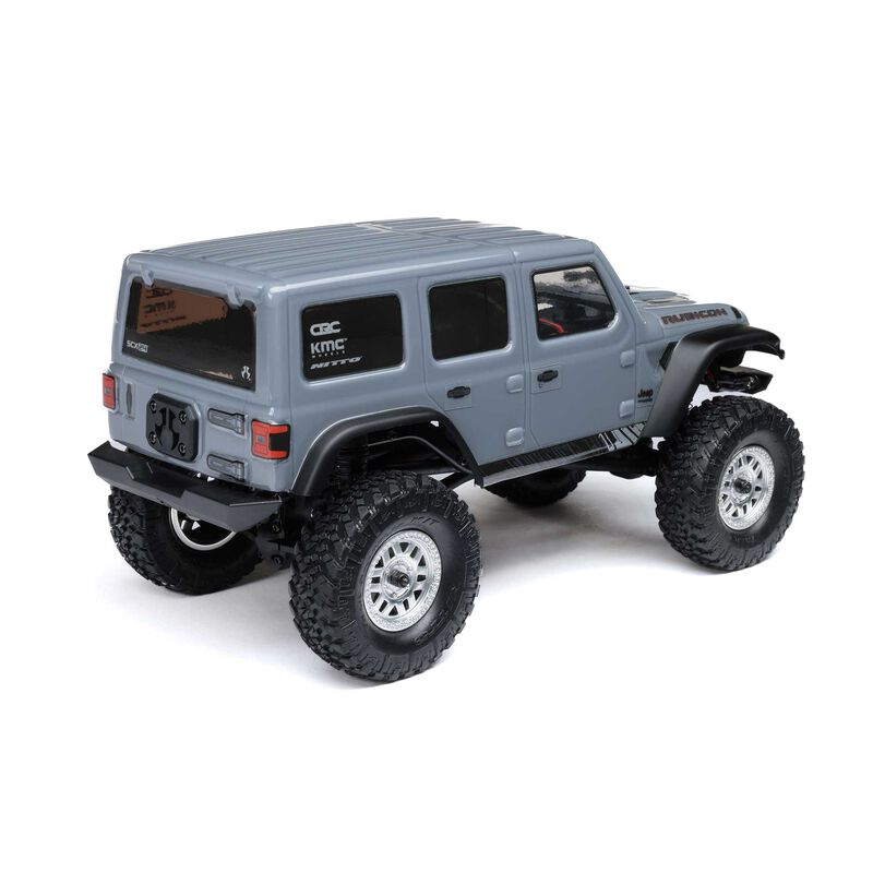 SCX24 2019 Jeep Wrangler JLU CRC, Gray: 1/24 4WD RTR - Xtreme RC