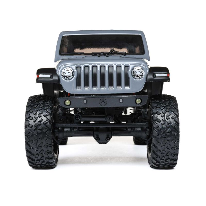 SCX24 2019 Jeep Wrangler JLU CRC, Gray: 1/24 4WD RTR - Xtreme RC