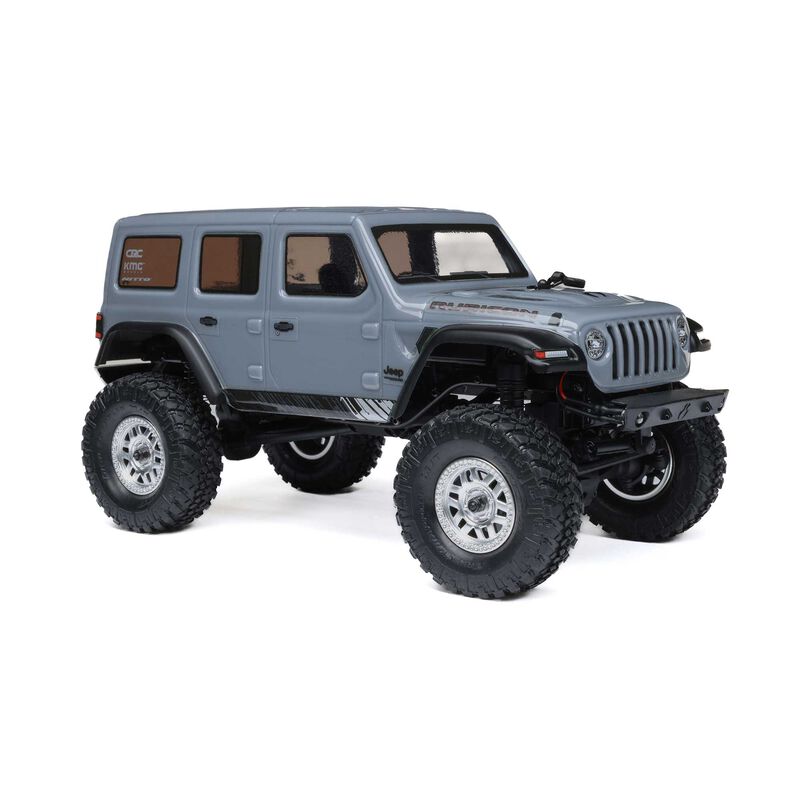 SCX24 2019 Jeep Wrangler JLU CRC, Gray: 1/24 4WD RTR - Xtreme RC