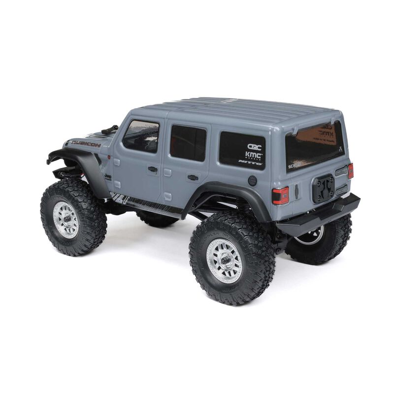 SCX24 2019 Jeep Wrangler JLU CRC, Gray: 1/24 4WD RTR - Xtreme RC