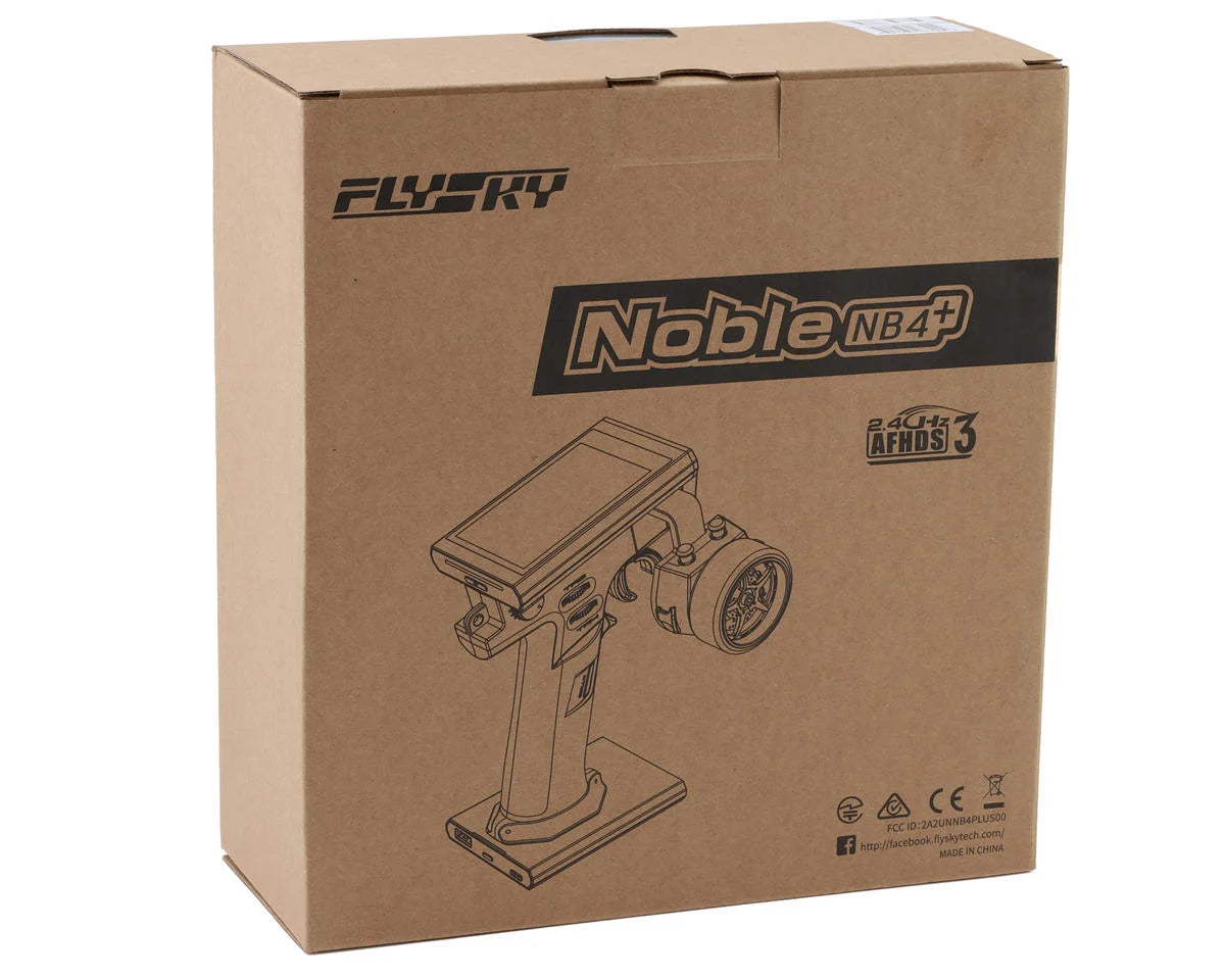 Flysky Noble NB4+ AFHDS3 8-Channel 2.4GHz Radio System w/FGr4B Receiver - Xtreme RC