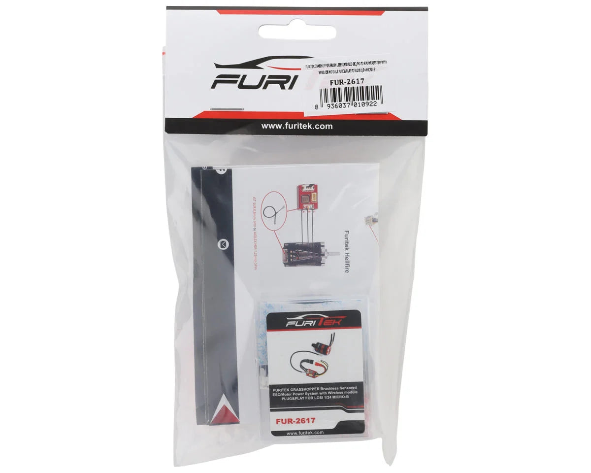 Furitek Losi™ Micro-B Grasshopper Brushless Sensored ESC & Motor Power System Combo - Xtreme RC