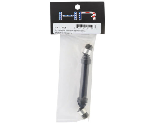 Light Weight Metal CV Splined Drive Shaft, for Red Cat Gen8, 110-135mm - Xtreme RC