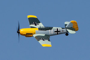 Messerschmitt Bf 109 Micro RTF Airplane with PASS (Pilot Assist Stability Software) System - Xtreme RC