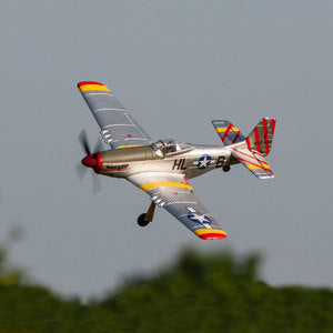 Rage R/C P-51D Mustang 500mm Brushless RTF Warbird with PASS (Pilot Assist Stability Software) System - Xtreme RC