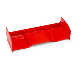 J Concepts RM2, 1/8th Razor Low Drag "L.D." Wing, Fits 1/8th Buggy and Truck, Red - Xtreme RC