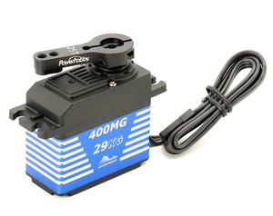 Powerhobby 400MG Waterproof High Torque Steel Gear 29KG Servo Aluminum Case - Xtreme RC