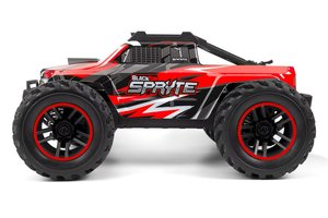 BlackZon Spryte MT 1/20 4WD Electric Monster Truck - Red - Xtreme RC