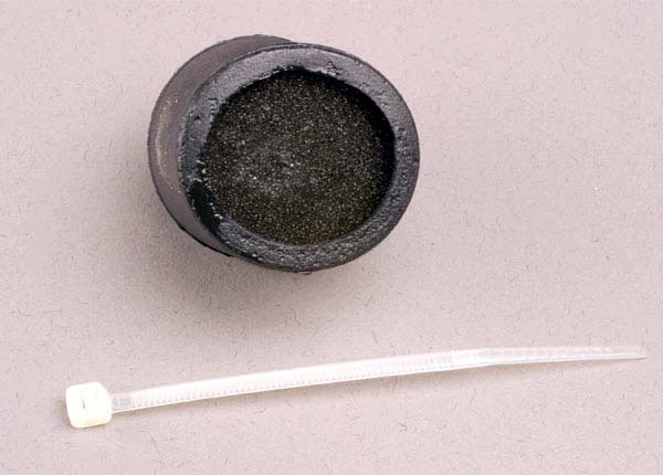 Air filter (complete with rubber base & foam insert) - Xtreme RC