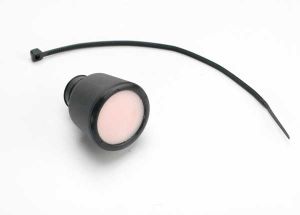 Air filter housing/ foam insert/ Jato air filter base (long, straight)/ cable tie - Xtreme RC