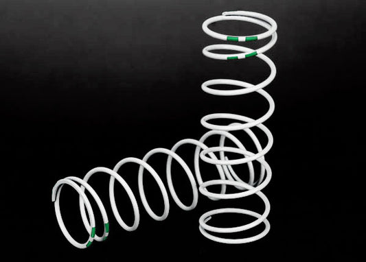 Traxxas Spring, shock, white (GTR xx-long) (0.762 rate green) (1 pair) - Xtreme RC