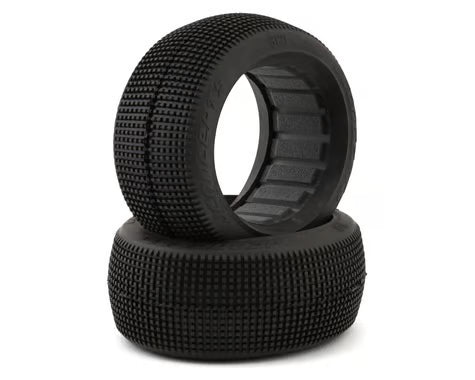 Reflex - Black Compound Tires (Fits 1/8th Buggy) - Xtreme RC