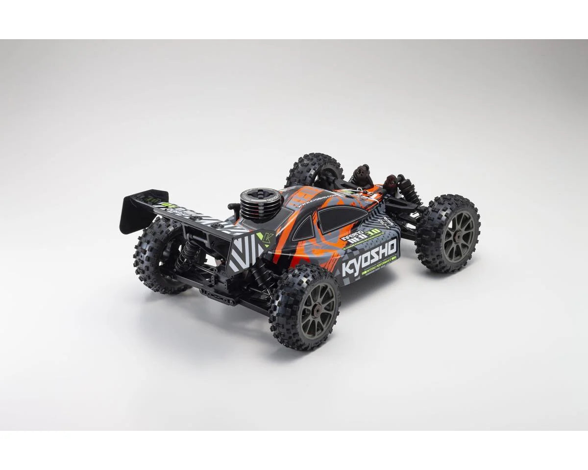Kyosho Inferno NEO 3.0 1/8 RTR Off Road Nitro Buggy Type-3 (Red) w/Syncro KT-231P 2.4GHz Radio - Xtreme RC