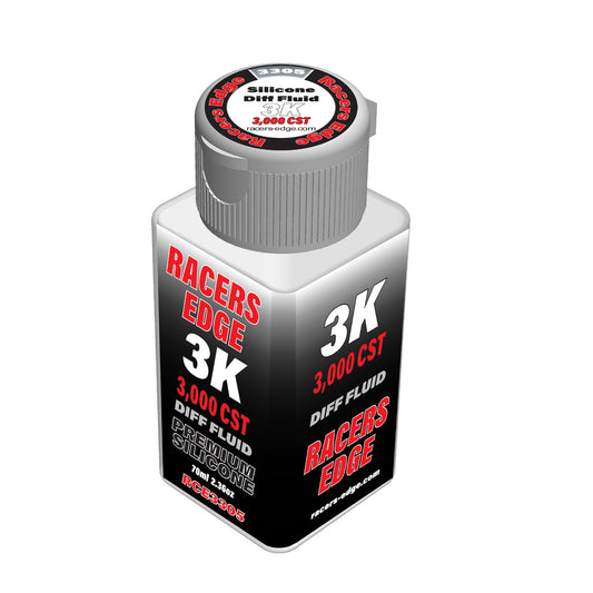 3,000cSt 70ml 2.36oz Pure Silicone Diff Fluid - Xtreme RC