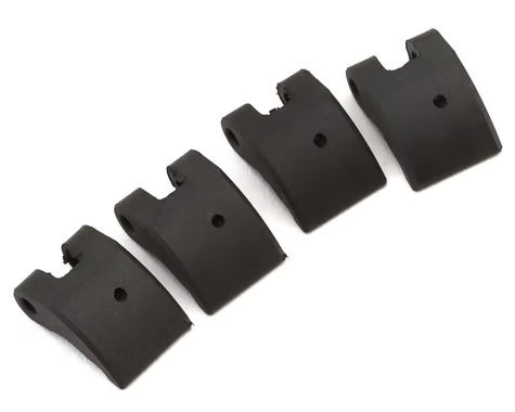 REDS "Tetra-X" Off-Road Clutch Shoes (4) (Carbon) - Xtreme RC