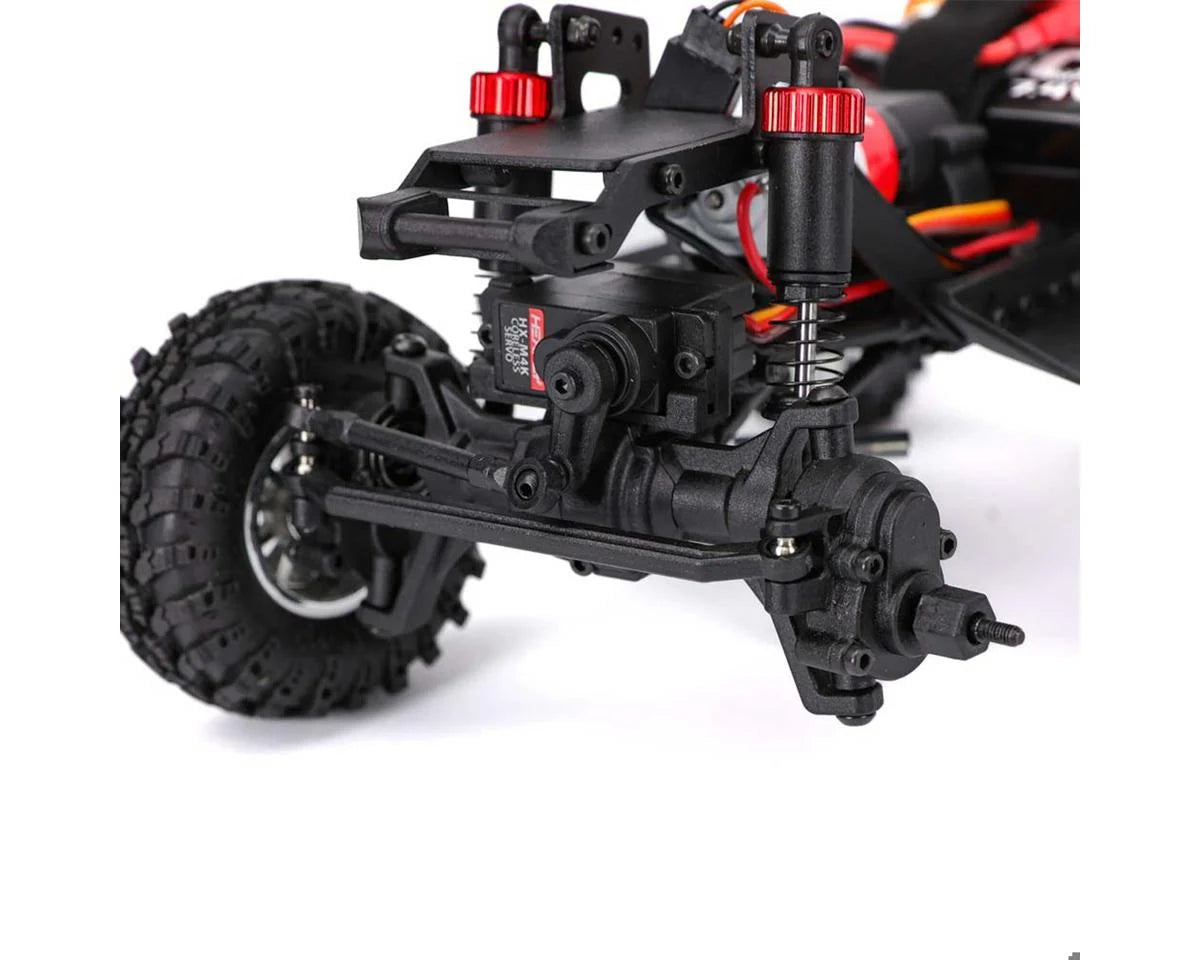 Redcat Ascent-18 International Scout II 1/18 4WD RTR Rock Crawler (Orange) w/2.4GHz Radio, Battery & Charger - Xtreme RC