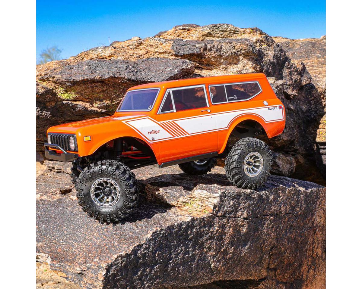 Redcat Ascent-18 International Scout II 1/18 4WD RTR Rock Crawler (Orange) w/2.4GHz Radio, Battery & Charger - Xtreme RC