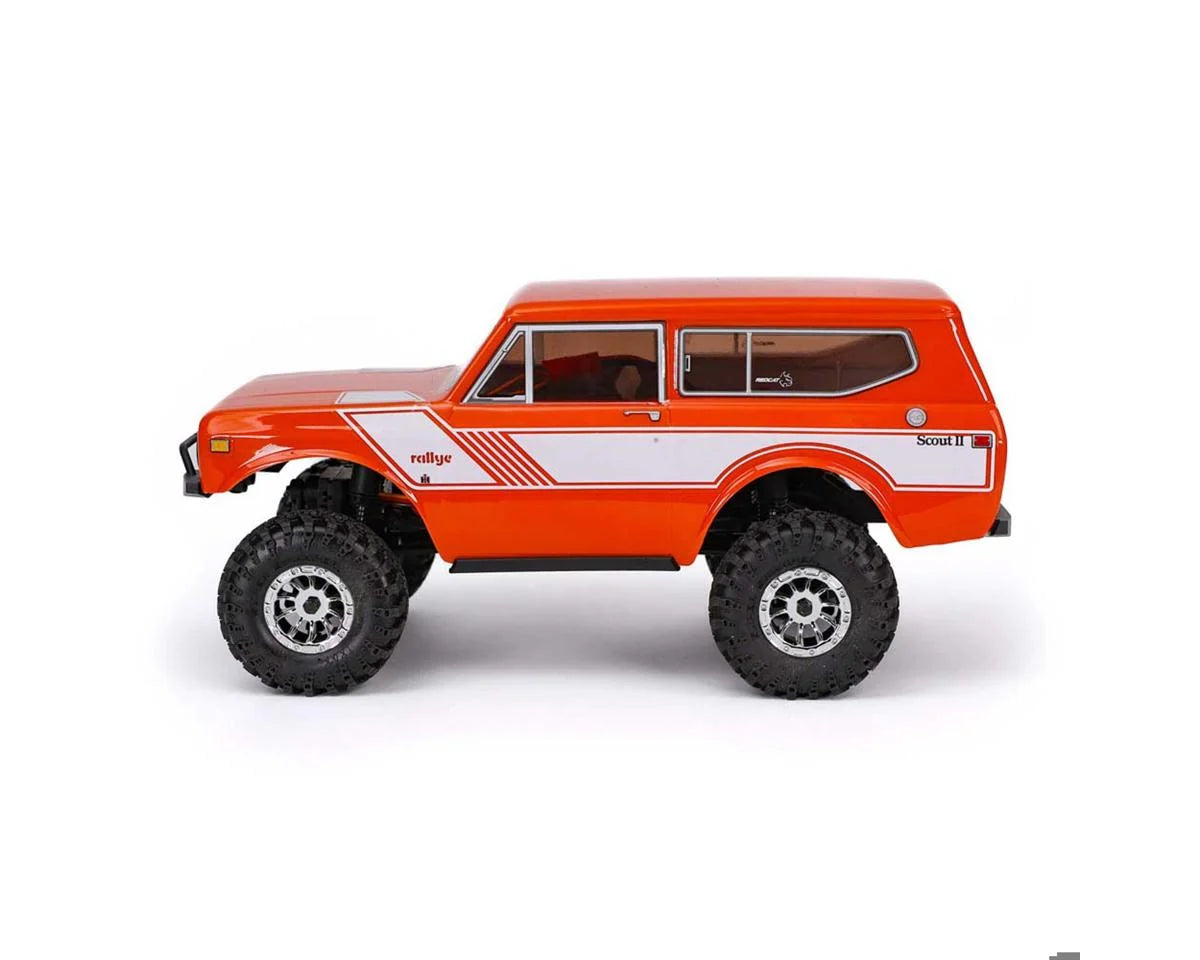 Redcat Ascent-18 International Scout II 1/18 4WD RTR Rock Crawler (Orange) w/2.4GHz Radio, Battery & Charger - Xtreme RC