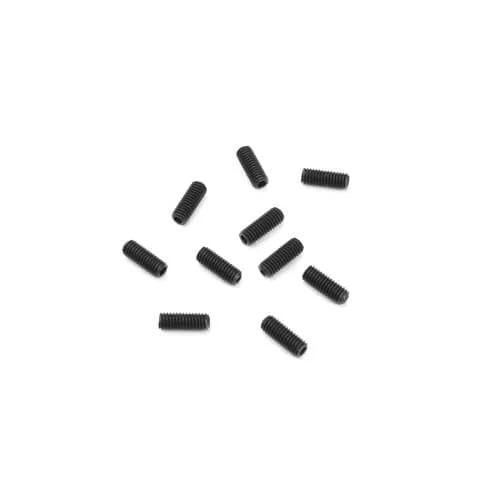 M3x8mm Set Screws (black, 10pcs) - Xtreme RC