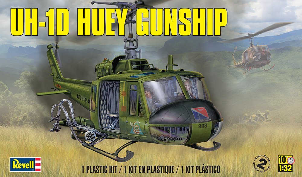 Revell Germany 1/32 UH-1D Huey Gunship - Xtreme RC