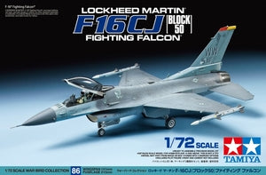 Tamiya 1/72 F-16 CJ Fighting Falcon Plastic Model Airplane Kit - Xtreme RC