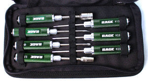 Compact 7 Piece Machined Tool Set with Case - Xtreme RC