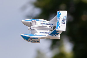 Tribus 250 Electric Powered RTF Amphibious Aircraft; Blue - Xtreme RC