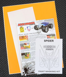 XXX Main Racing Spider Paint Mask - Xtreme RC