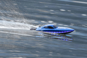 LightWave Electric Micro RTR Boat; Blue - Xtreme RC