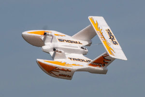 Tribus 250 Electric Powered RTF Amphibious Aircraft; Orange - Xtreme RC