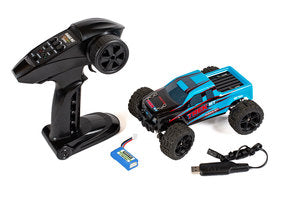 Rage R/C Mini Trek MT 1/24 RTR Monster Truck - Black/Blue - Xtreme RC