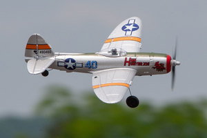 P-47 Thunderbolt Micro RTF Airplane with PASS (Pilot Assist Stability Software) System - Xtreme RC