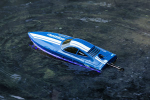 LightWave Electric Micro RTR Boat; Blue - Xtreme RC