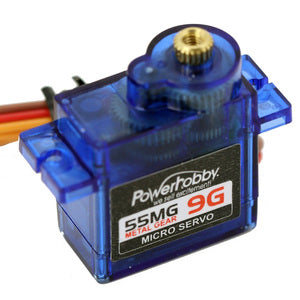 55MG Economy Sub Micro Servo .11sec/27oz @ 6.0V - Xtreme RC