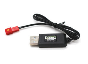 Rage R/C 500mA 1S USB Charger with JST Plug - Xtreme RC