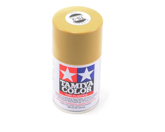 Lacquer Spray Paint, TS-3 Dark Yellow - 100ml Spray Can - Xtreme RC